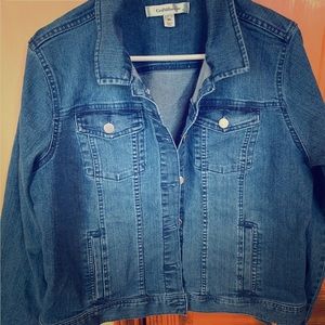 Jean jacket with tags